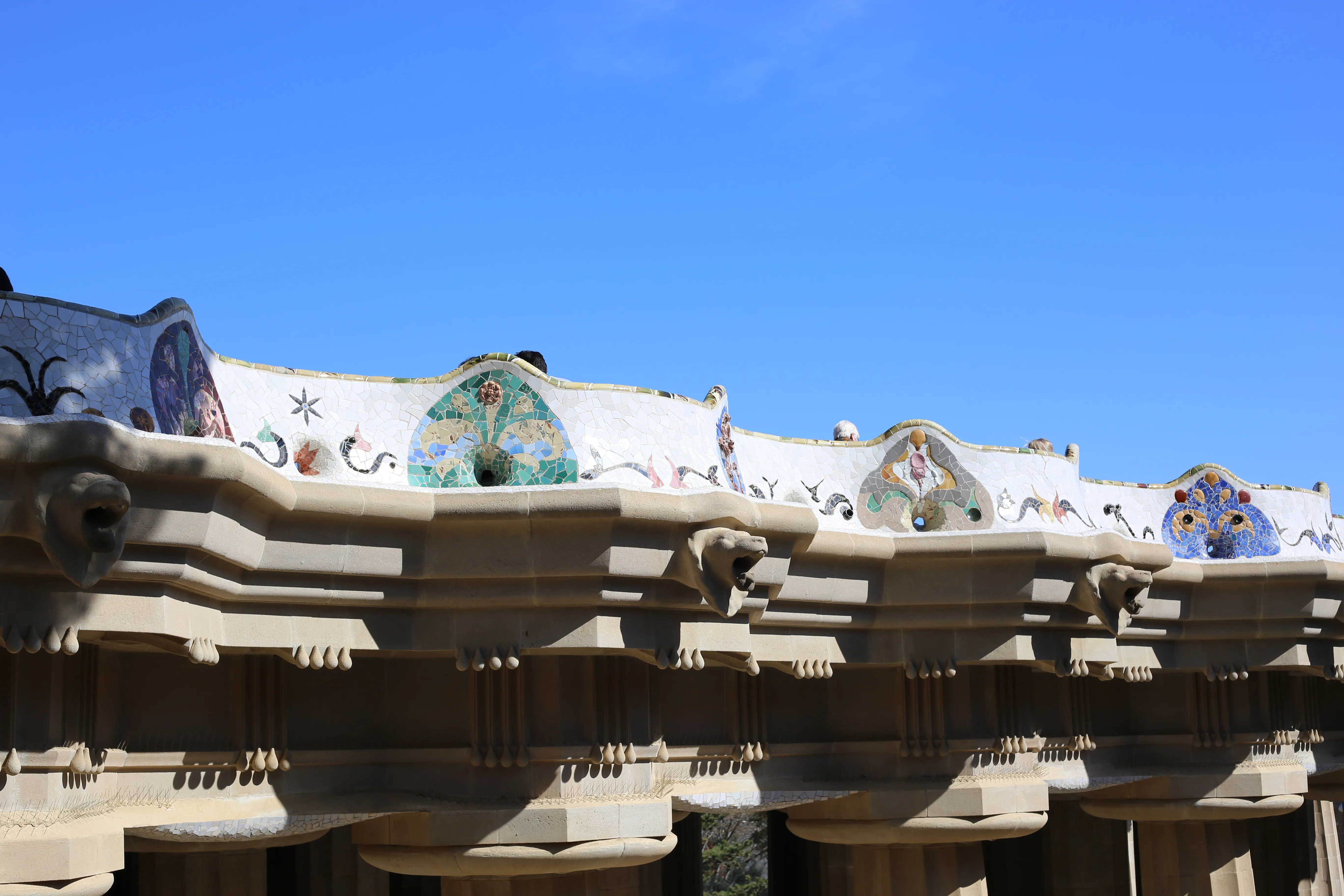 View of Barcelona from a viewpoint