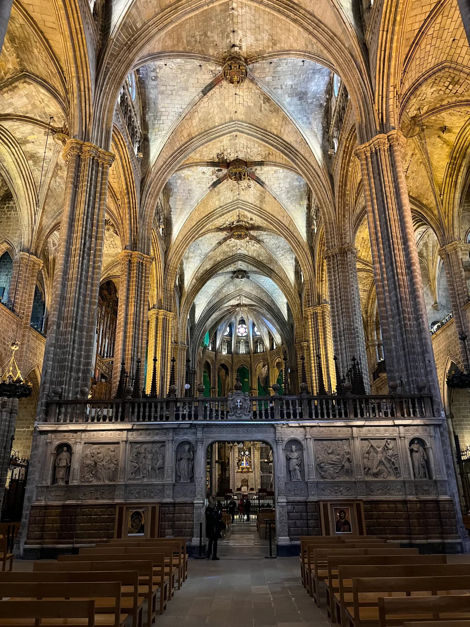 Cathedral of St. Eulalia view