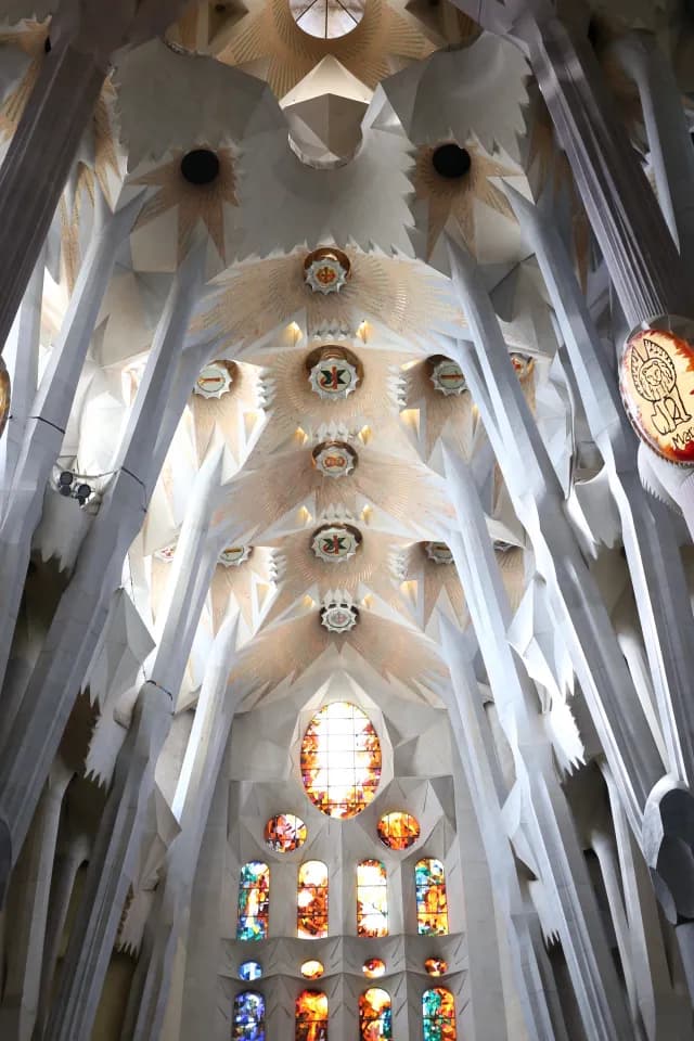 sagrada familia interior