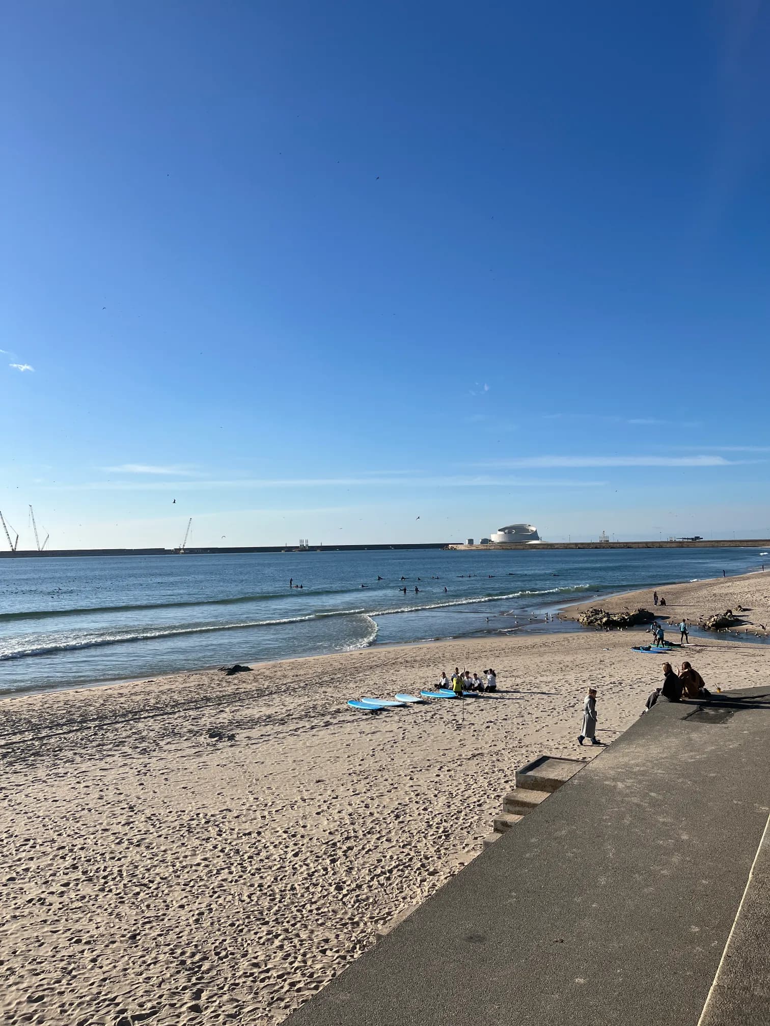 Beach in Foz do Douro