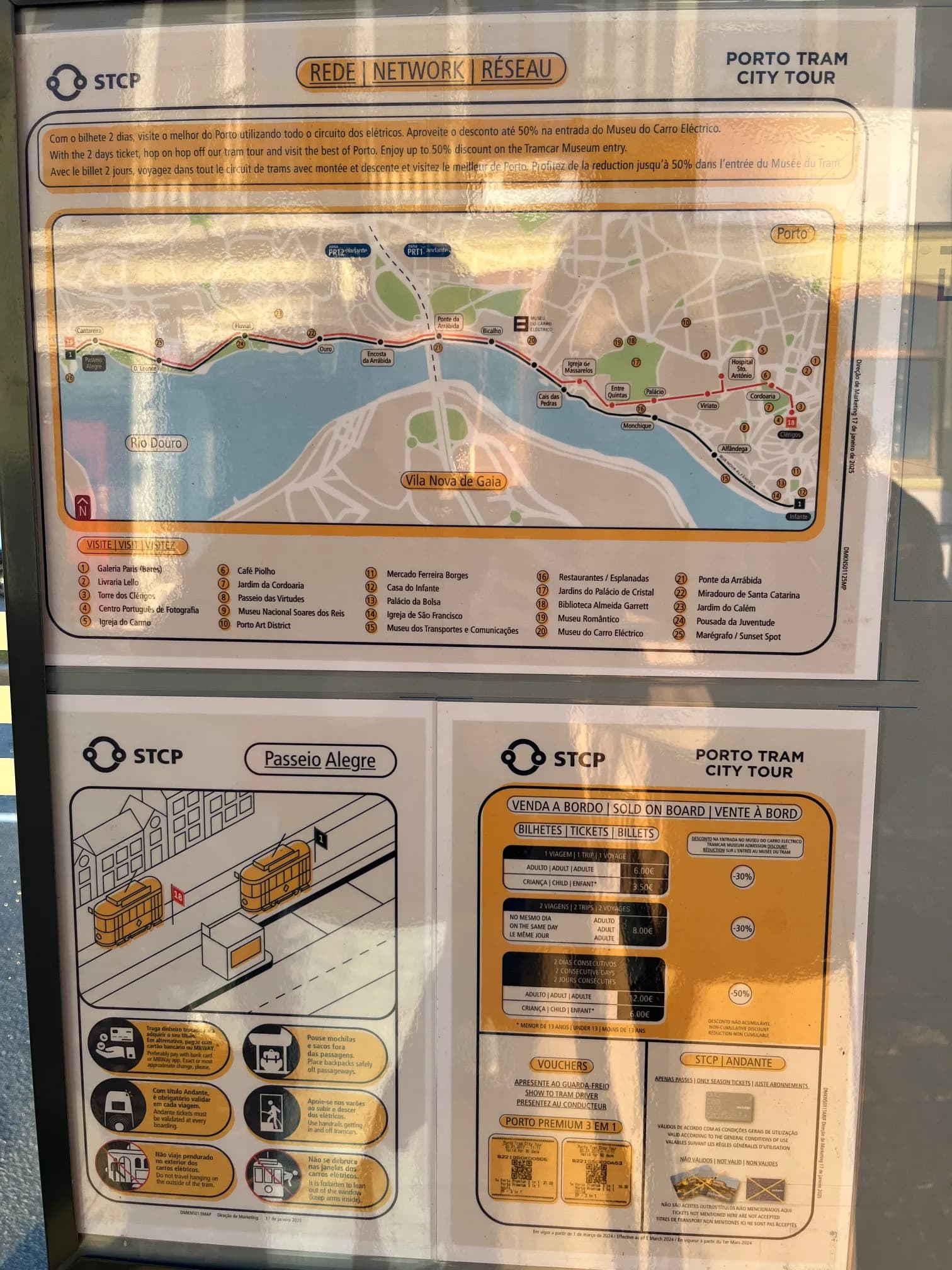 Map and price list (2025)