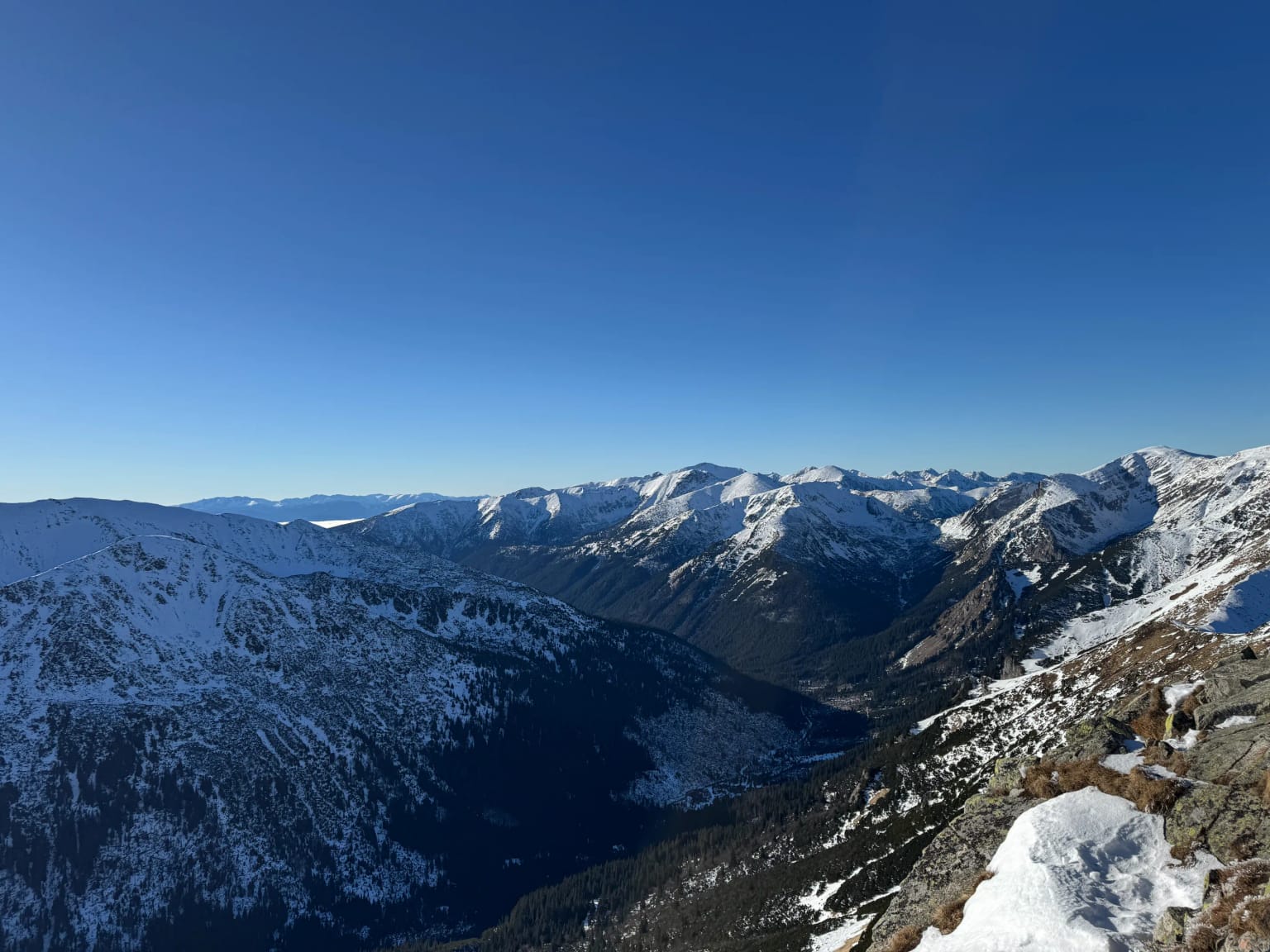 View from Kasprowy Wierch summit