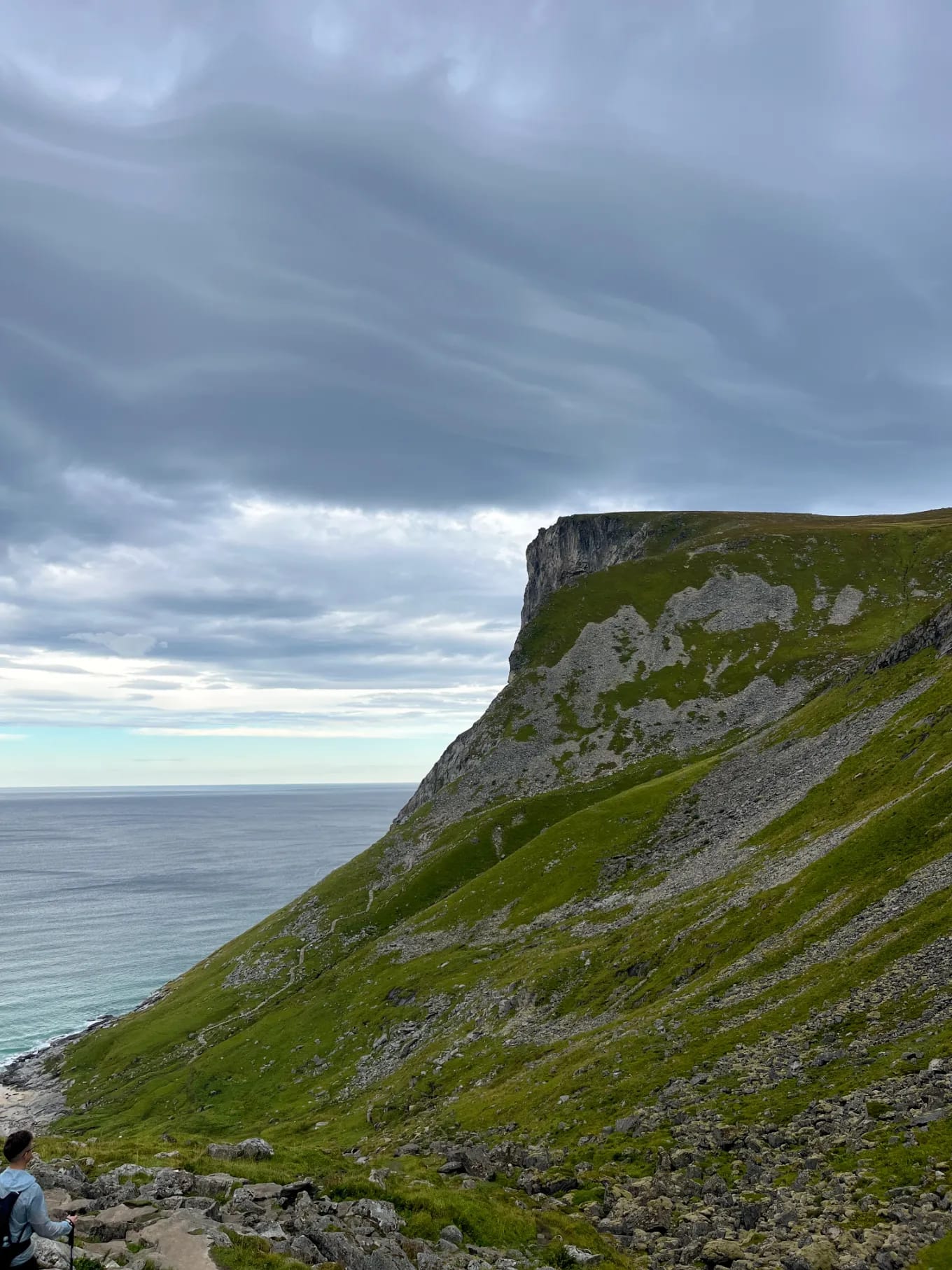 Widoczny punkt widokowy na Ryten