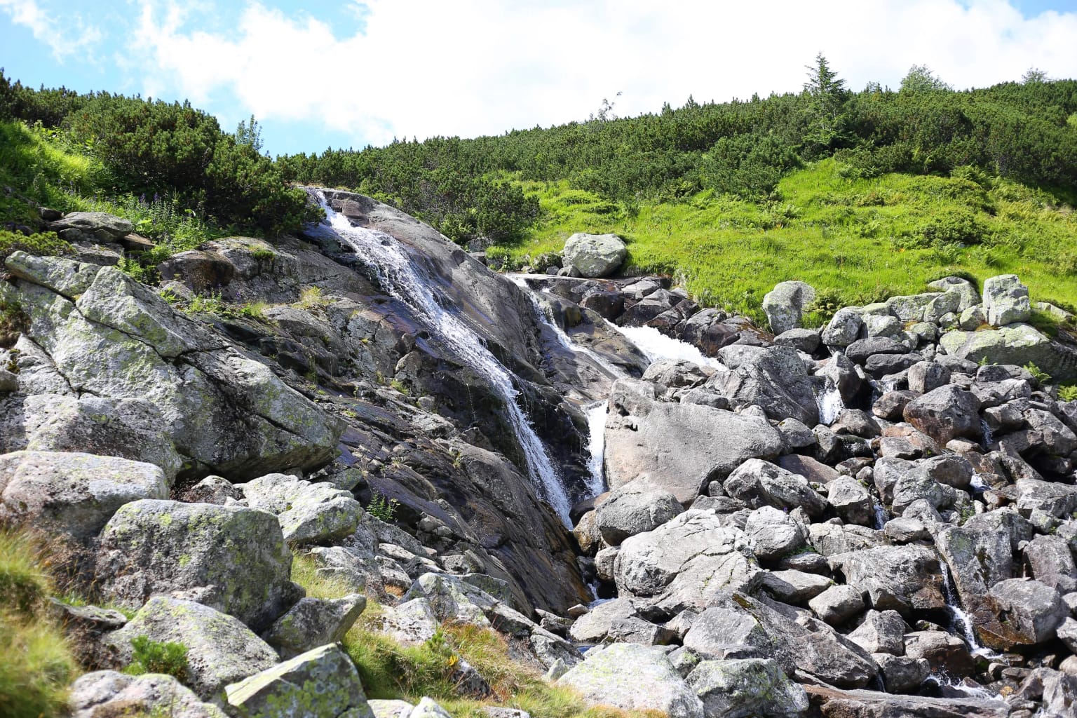 Siklawa Waterfall and Valley of Five Polish Tarns
