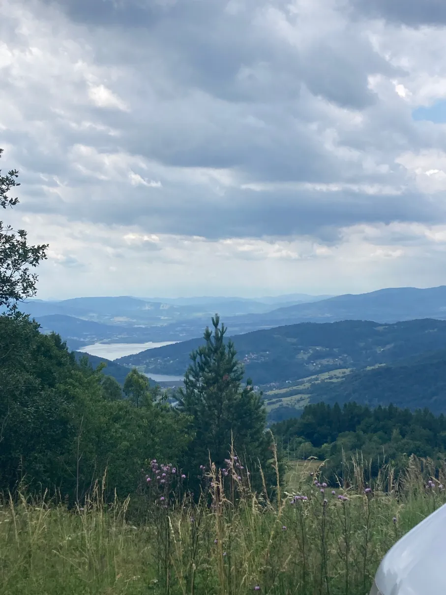 Widok ze Skrzycznego