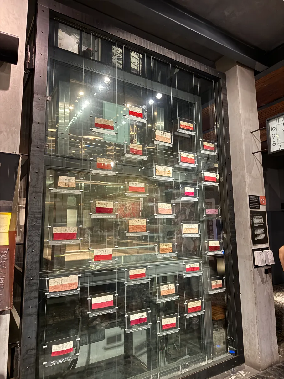 Warsaw Uprising Museum interior