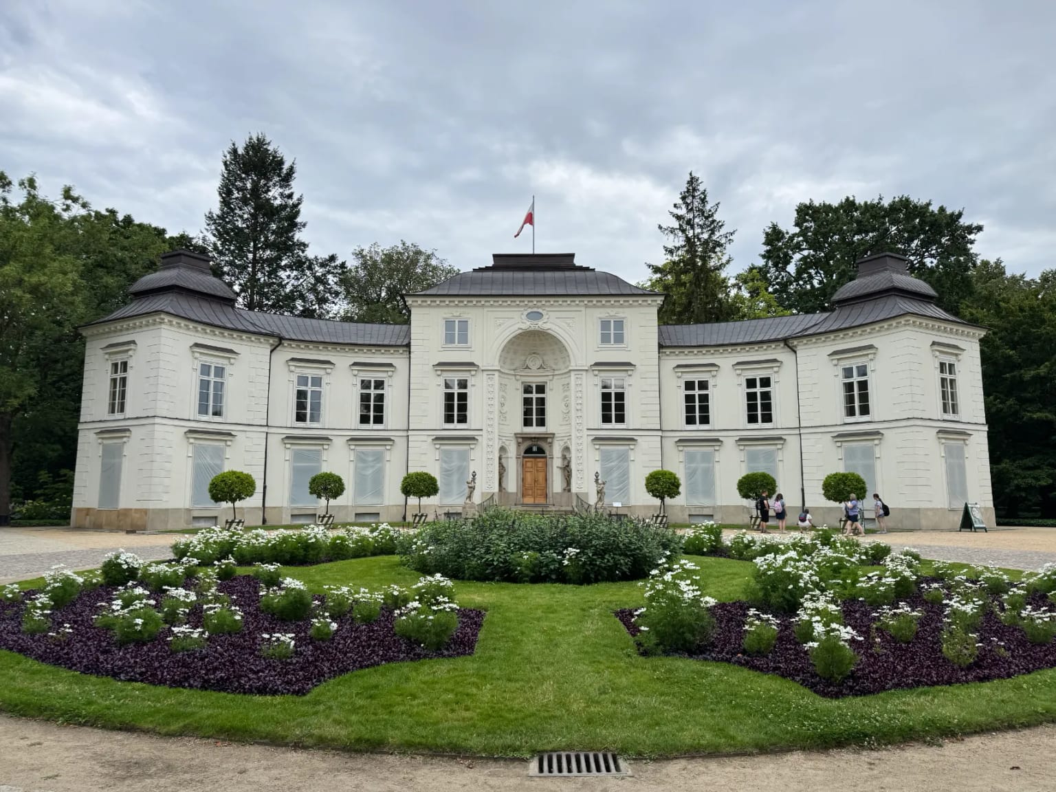Myśliwski Palace in Łazienki Park