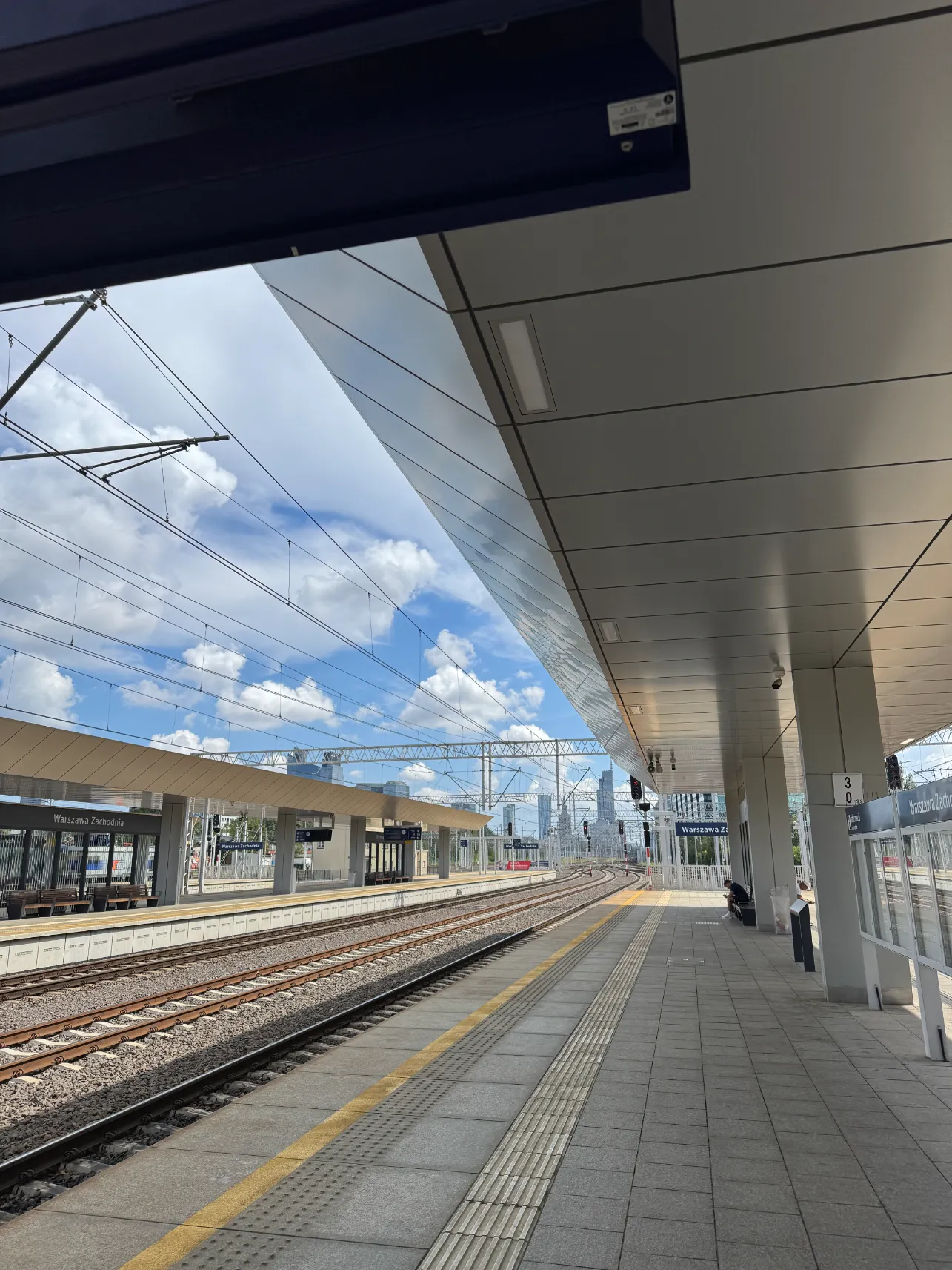 Warsaw West train station