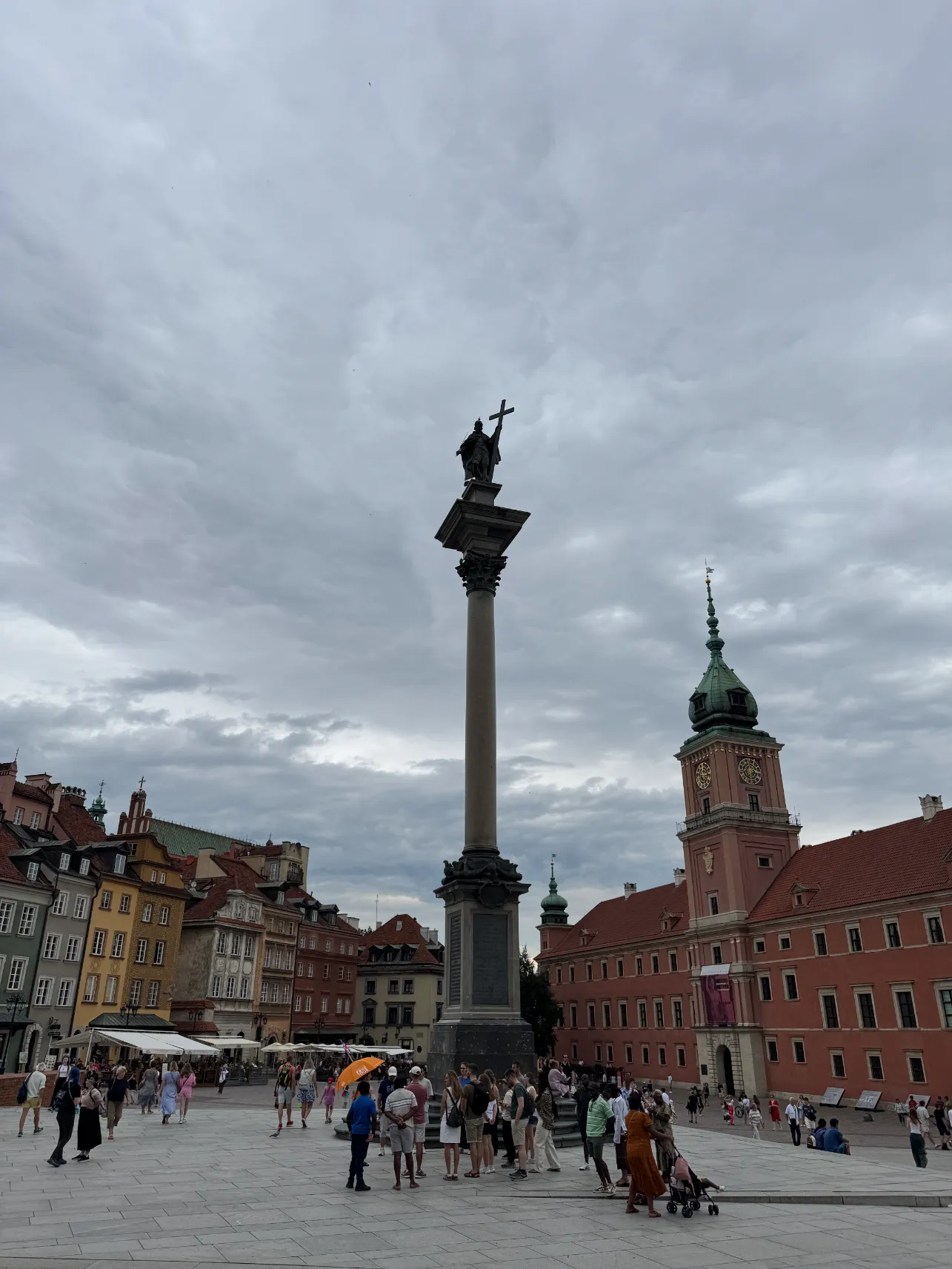Statue in Warsaw Old Town