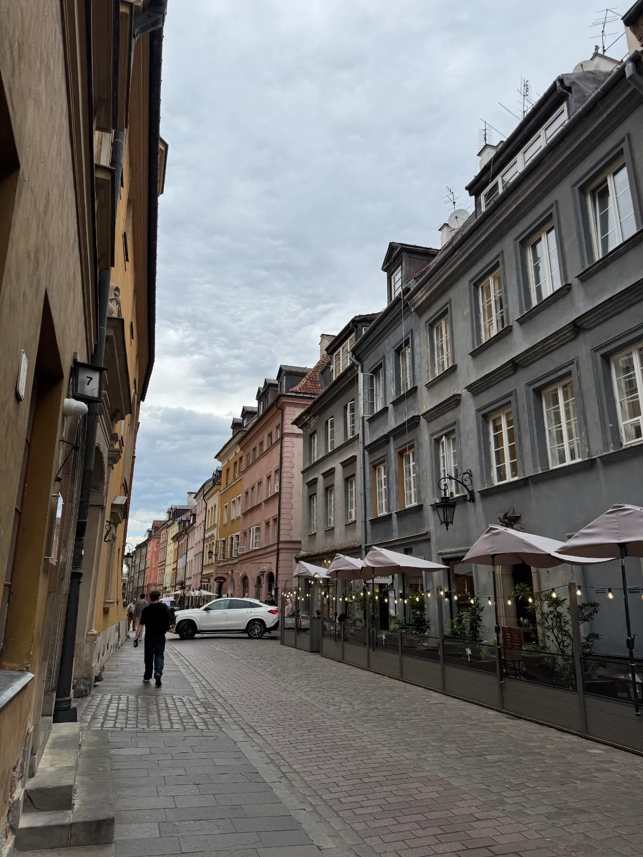 Warsaw Old Town street